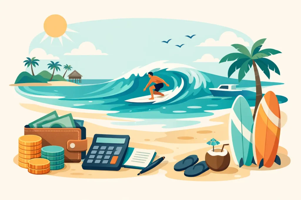 Maldives Surf Trip Budget Breakdown