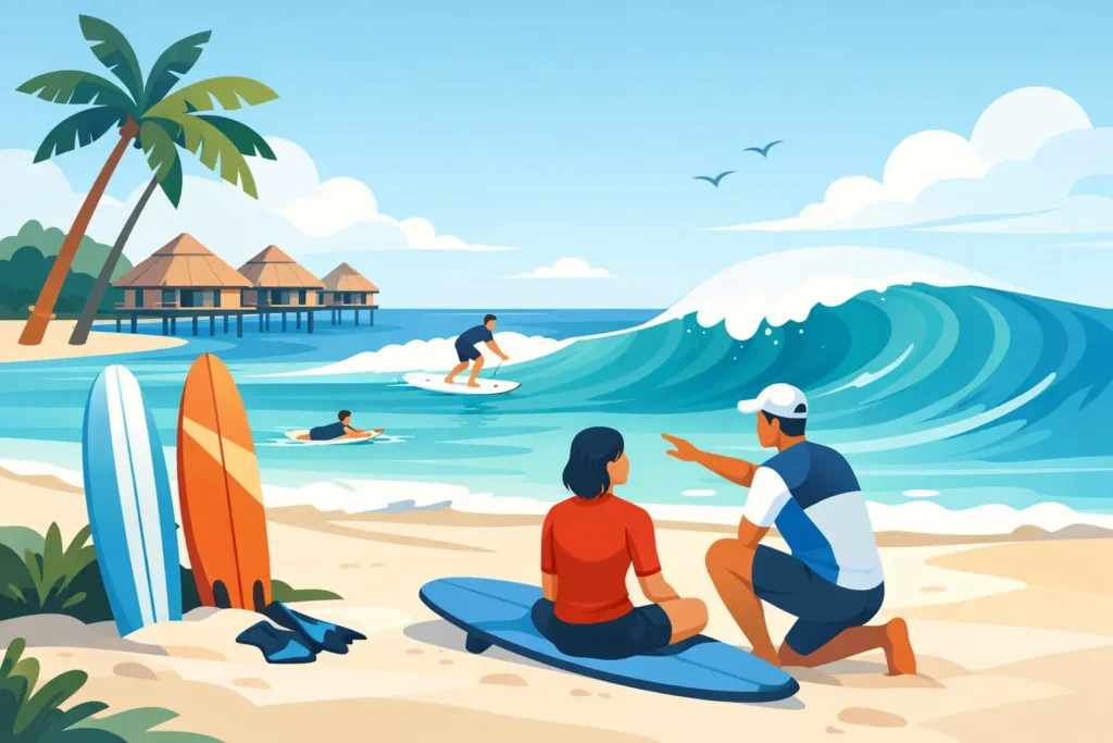 How to Book Maldives Surf Lessons Right